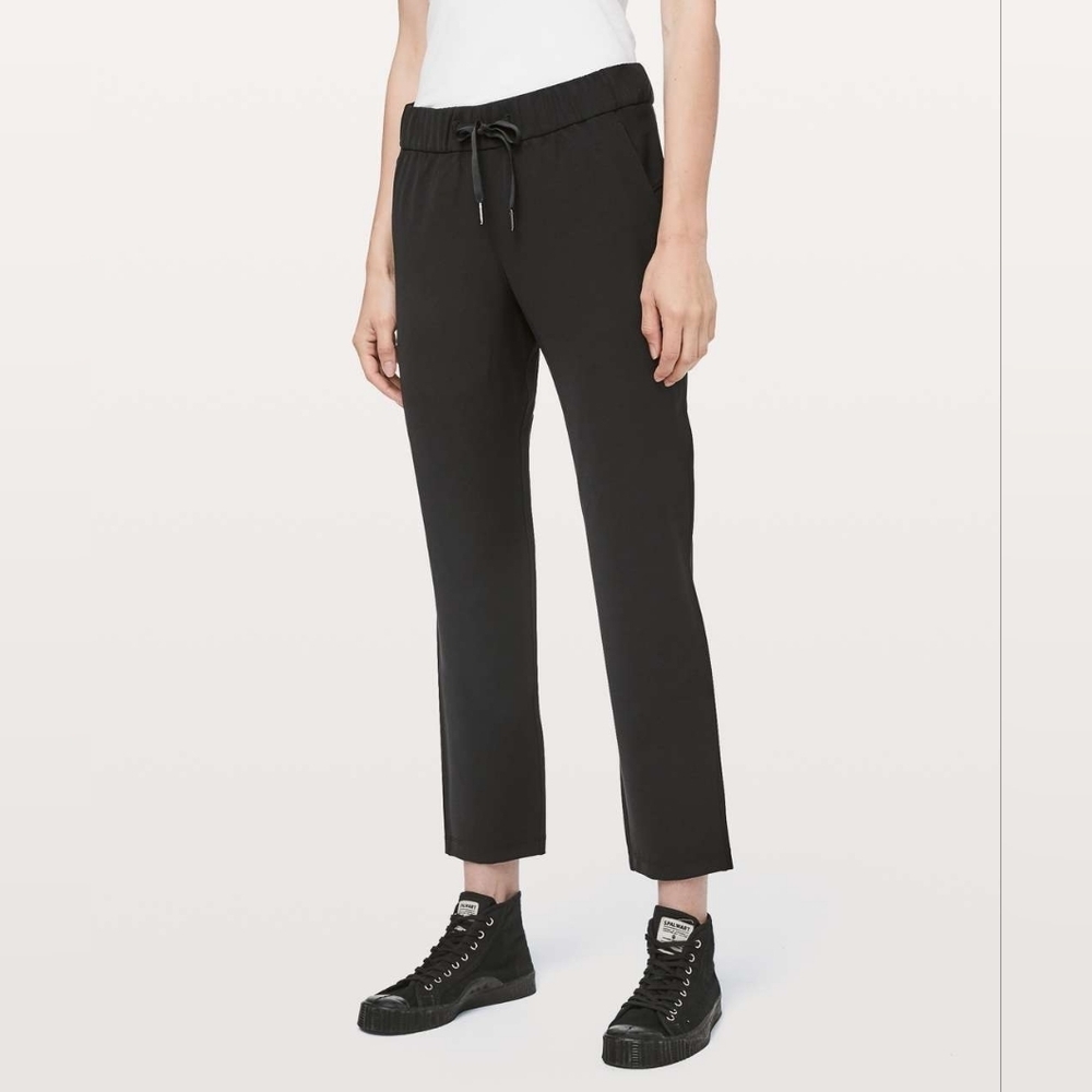 Lululemon On The Fly Pant Woven 27" Black Size 4 W5BPMS Athletic Pants Gorpcore